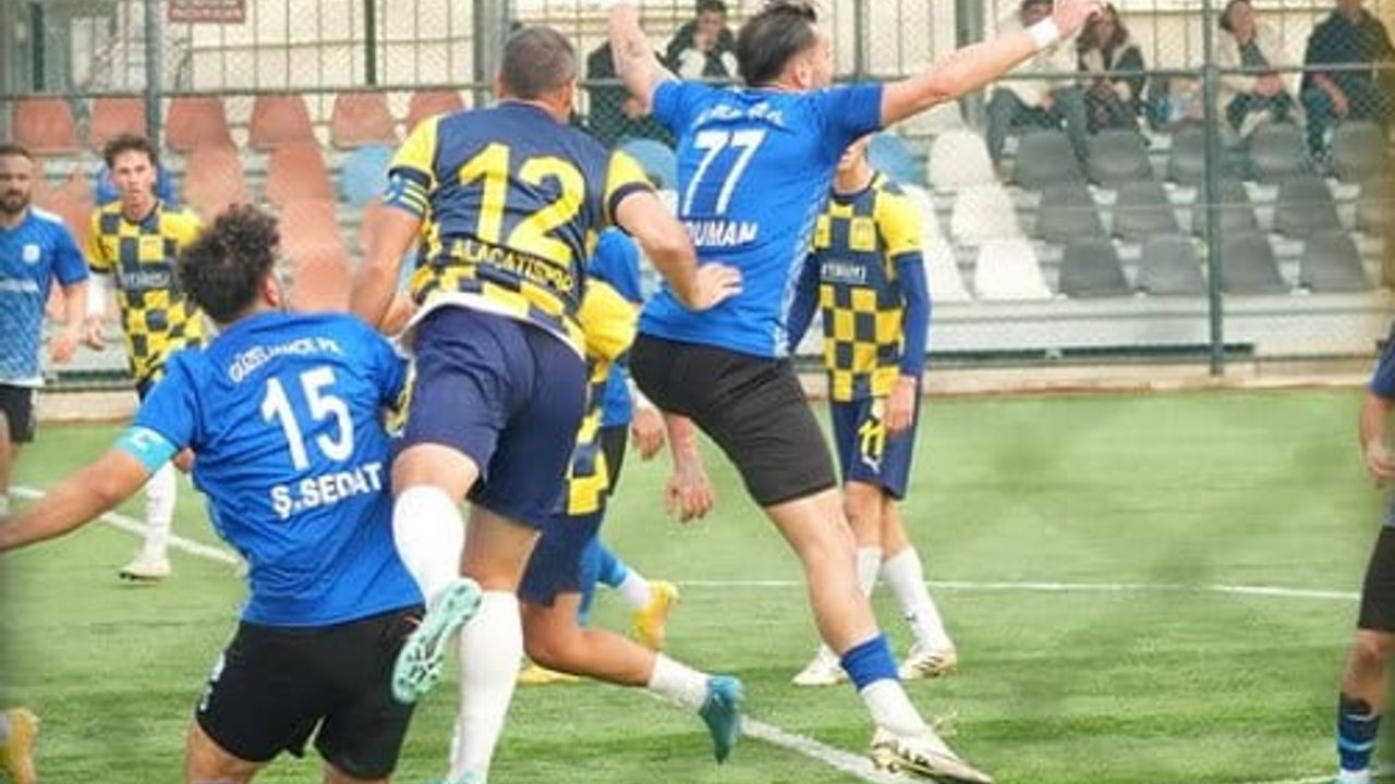İmren Alaçatıspor, Güzelbahçe FSK'ya 2-0 mağlup oldu