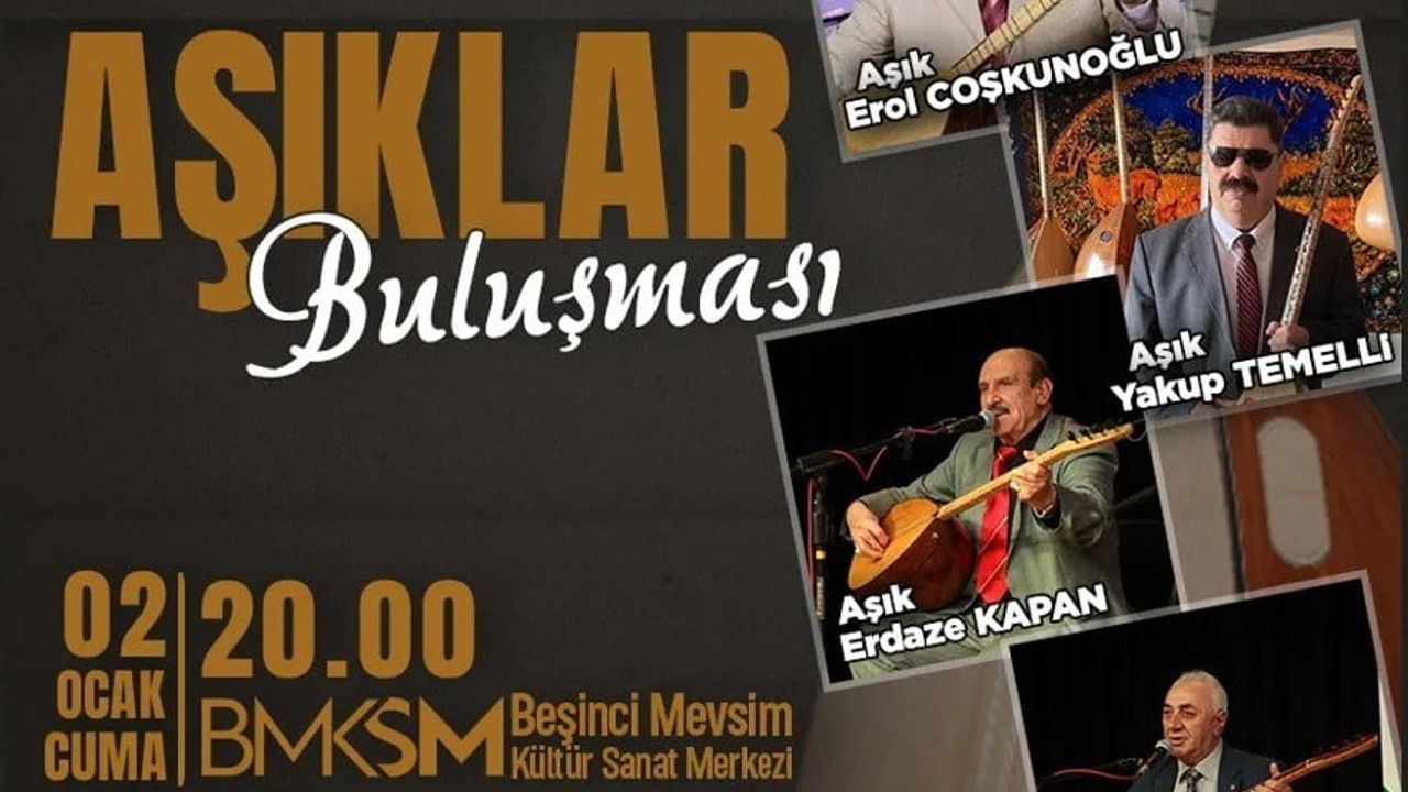 İnegöl’de 'Aşıklar Buluşması' 2 Ocak’ta Beşinci Mevsim’de
