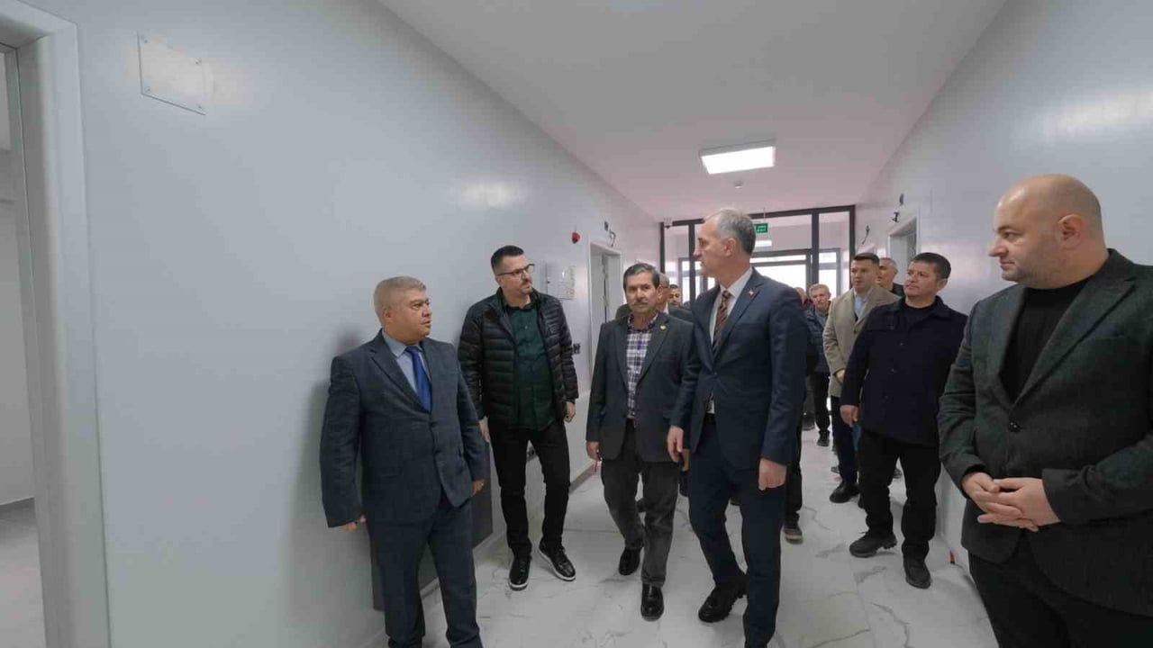 İnegöl Mesudiye'de Ali İpek Aile Sağlığı Merkezi tamamlanma aşamasında