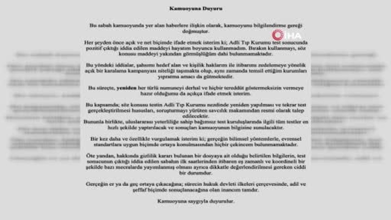 İstanbul Cumhuriyet Başsavcılığı: Sadettin Saran dosyasında yalnızca Adli Tıp Kurumu raporu bulunuyor
