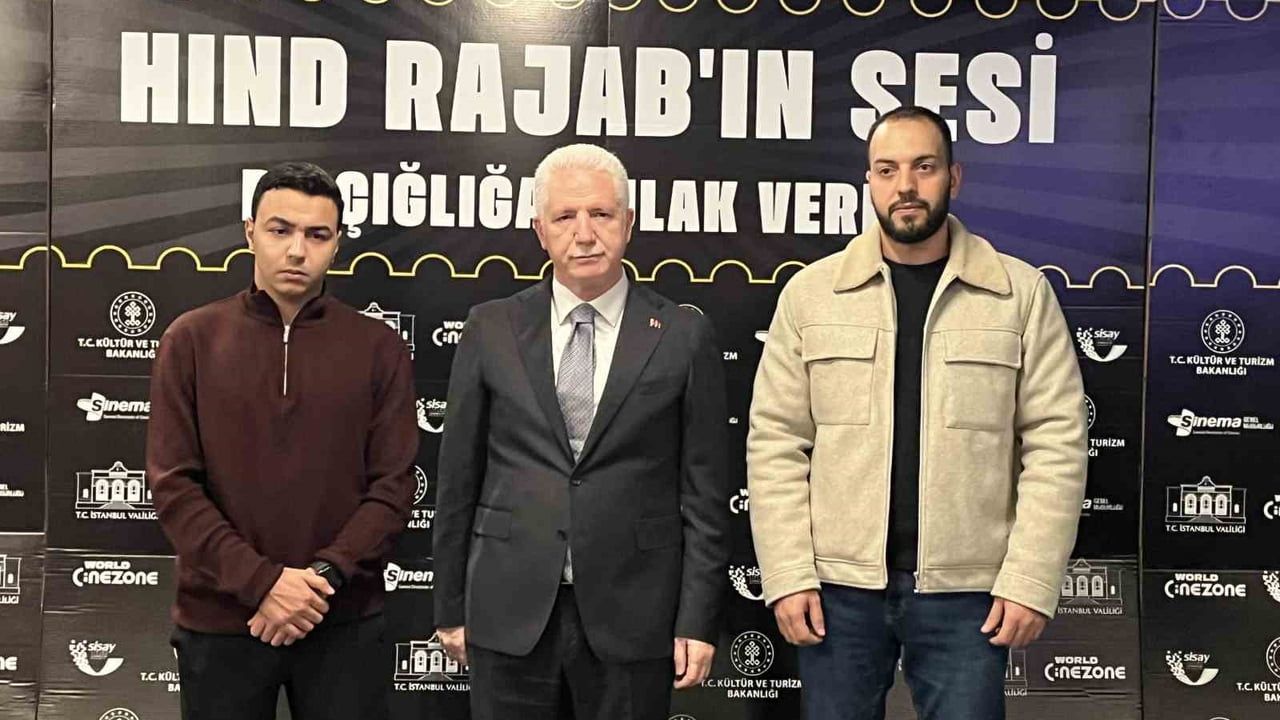 İstanbul'da "Hind Rajab'ın Sesi" filminin özel gösterimi düzenlendi