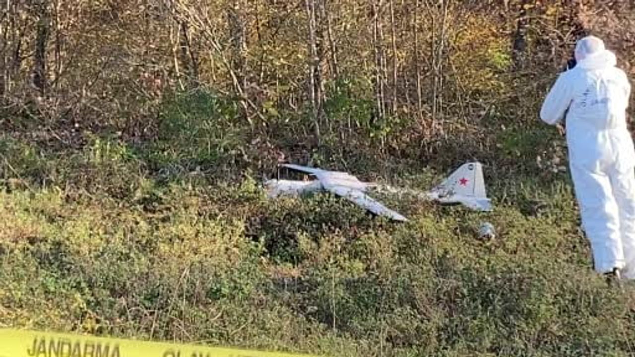 İzmit'te kırsal alana insansız hava aracı düştü; jandarma inceleme başlattı