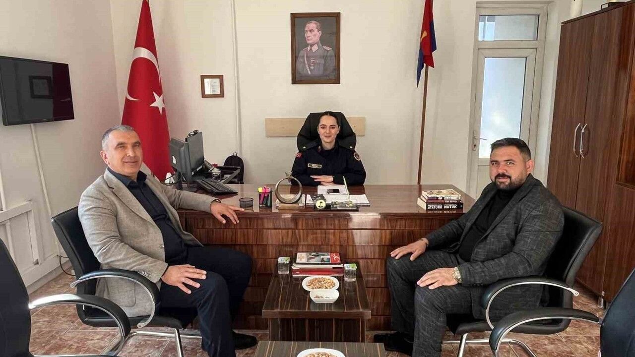 Jandarma Teğmen Beyza Yavuz, Çamardı İlçe Jandarma Komutanı olarak göreve başladı