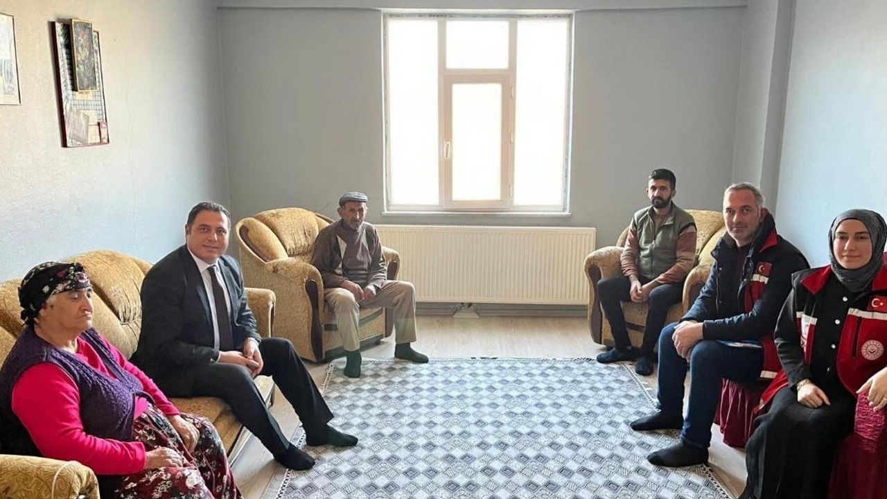 Kağızman'da şehit ve gazi ailelerine ziyaret gerçekleşti