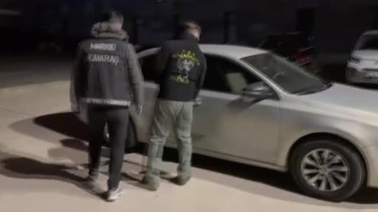 Kahramanmaraş'ta 170 bin uyuşturucu hap ele geçirildi; 2 şüpheli tutuklandı