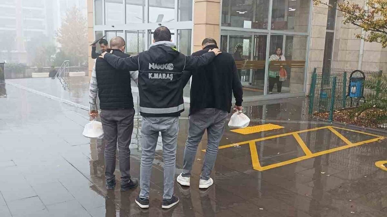 Kahramanmaraş'ta uyuşturucu operasyonunda 3 kişi tutuklandı