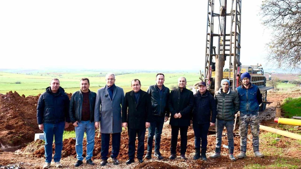Karabiga’da 7. su kuyusunun sondajı başladı: Uzun vadeli su güvenliği hedefleniyor