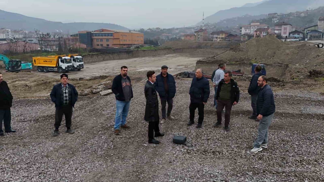 Karabük Adalet Sarayı'nda zemin hazırlıkları sürüyor; temel atma 26 Aralık'ta