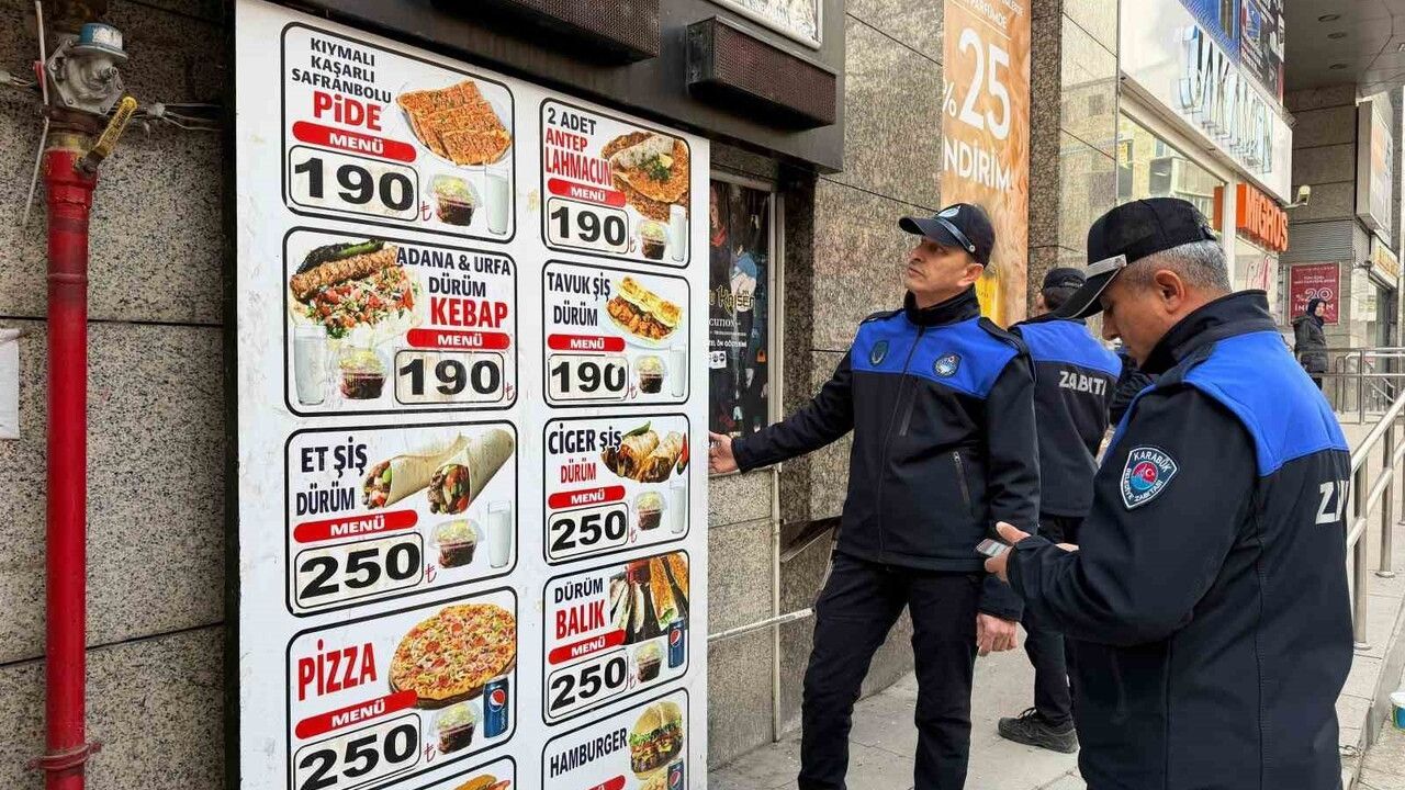 Karabük Belediyesi kamusal alan denetimlerini sürdürüyor