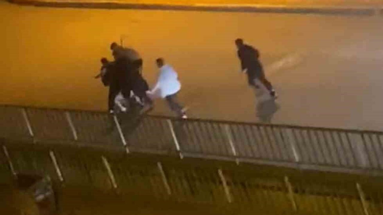 Karabük'te 4 Kişinin Darp Ettiği Genç ve Müdahale Eden Vatandaşın Görüntüleri