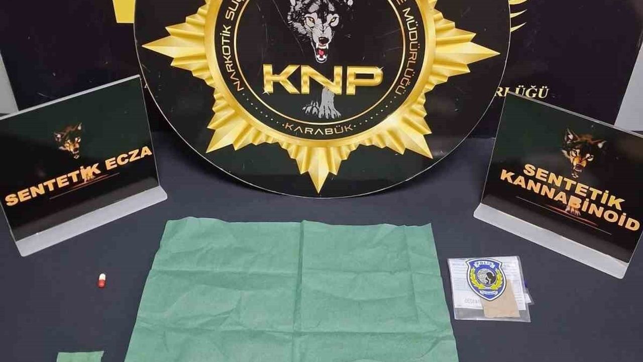 Karabük’te üç operasyonda 2 tutuklama: Uyuşturucu maddeler ele geçirildi