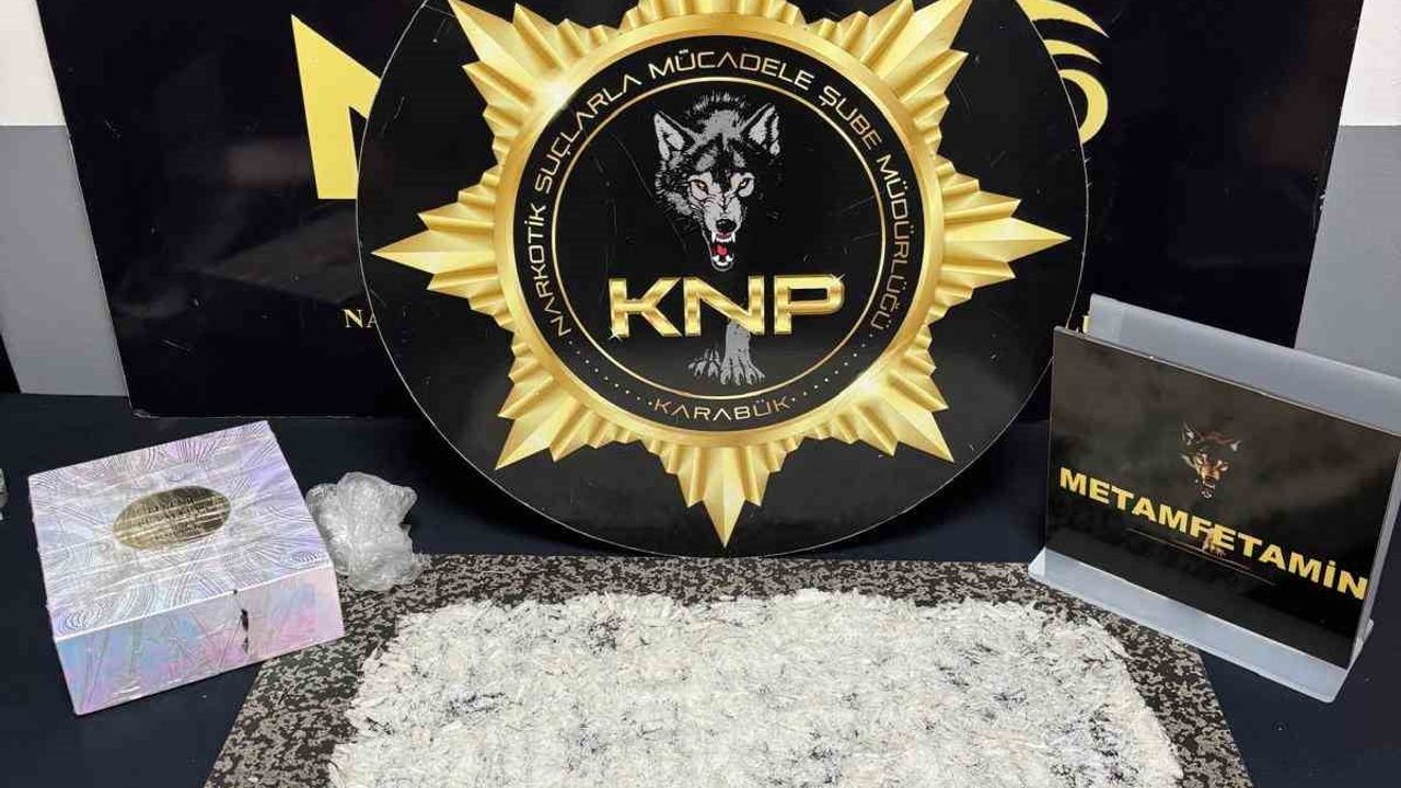Karabük'te uyuşturucu operasyonunda 497,78 gram metamfetamin ele geçirildi; 1 şüpheli tutuklandı