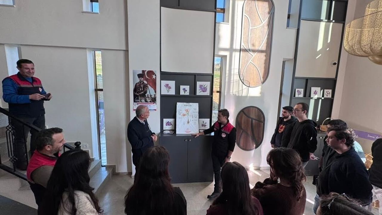 Karabük Üniversitesi'nden Safranova Projesi'ne akademik destek: Gayza'da sürdürülebilir safran araştırmaları