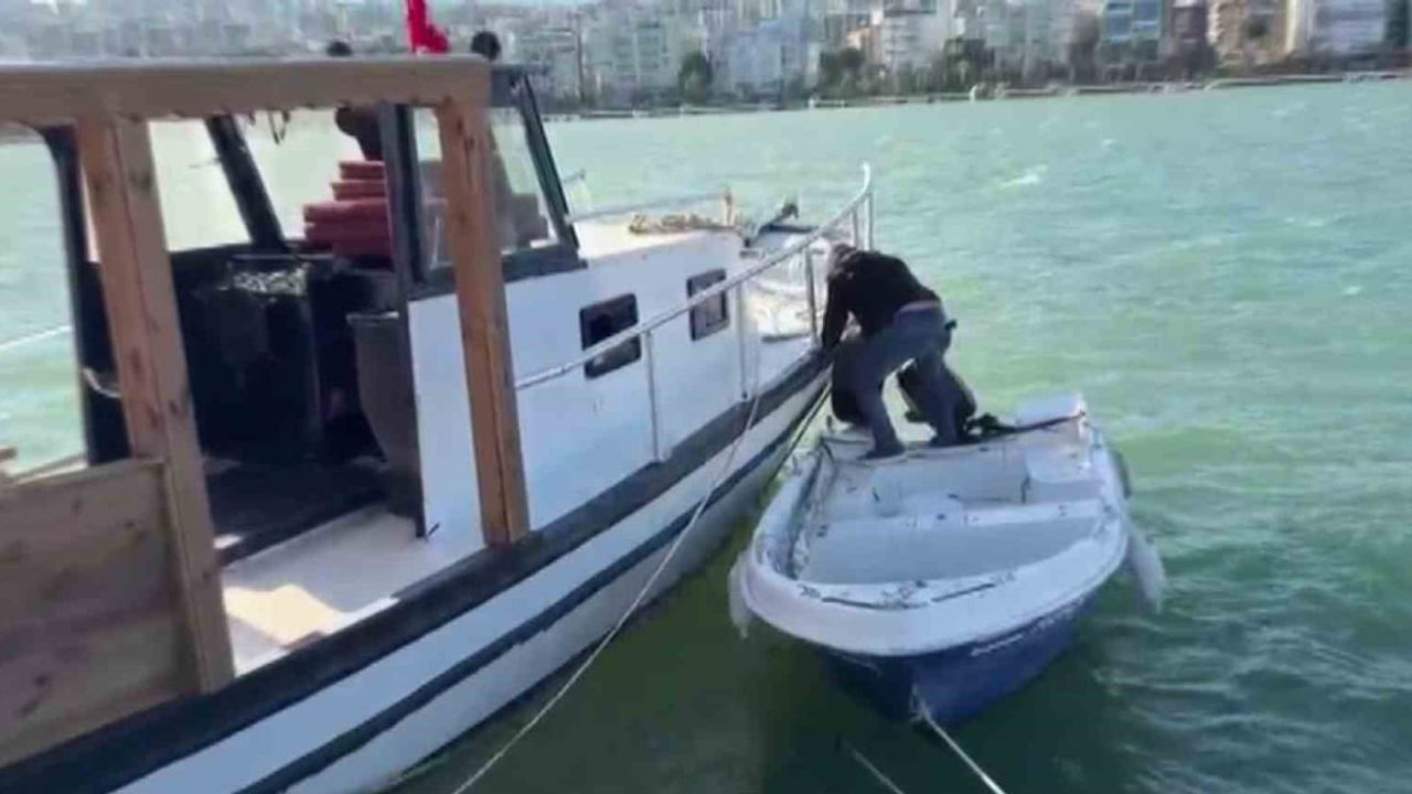 Karadeniz fırtınası: Samsun Atakum Körfez Yat Limanı’nda 3 tekne battı