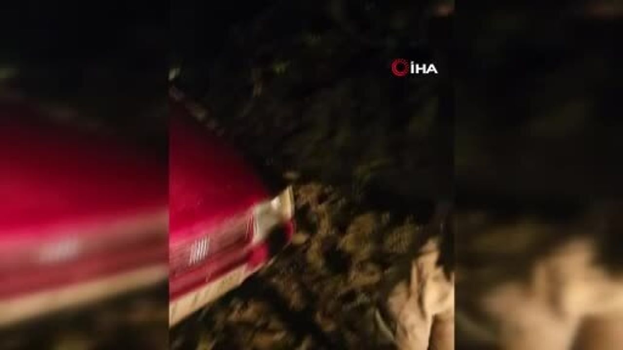 Karagöl Yaylası'nda kaybolan yaşlı çift saatler sonra bulundu; anlar cep telefonu kamerasında