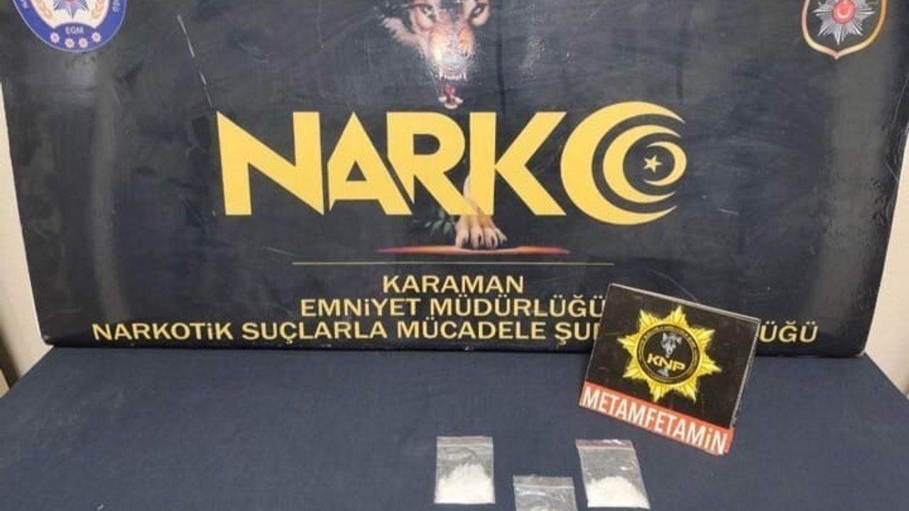 Karaman’da Haftalık Uygulamalarda Aranan 10 Kişi Tutuklandı, Uyuşturucu ve Ruhsatsız Silahlar Ele Geçirildi