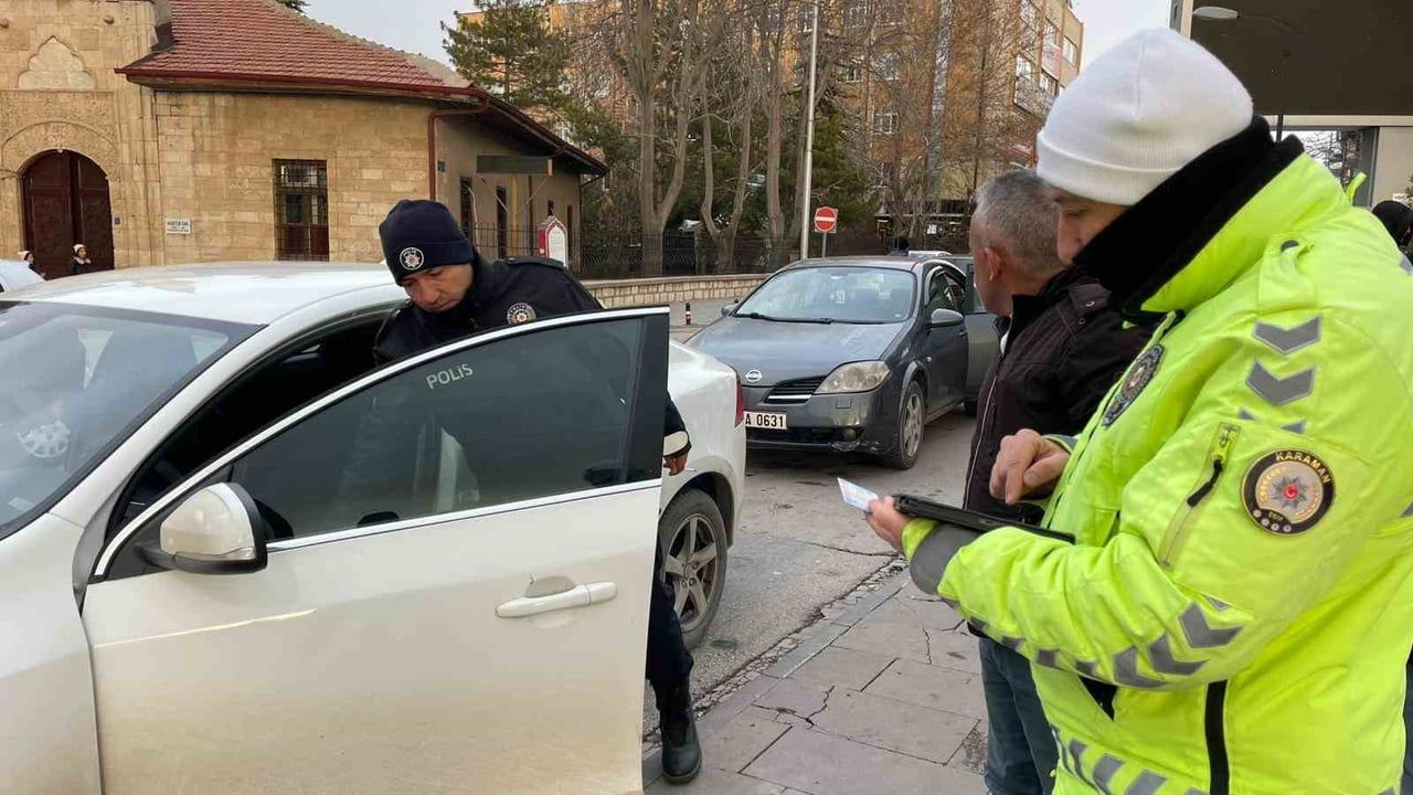 Karaman'da polis yılbaşı öncesi huzur ve güven denetimlerini yoğunlaştırdı