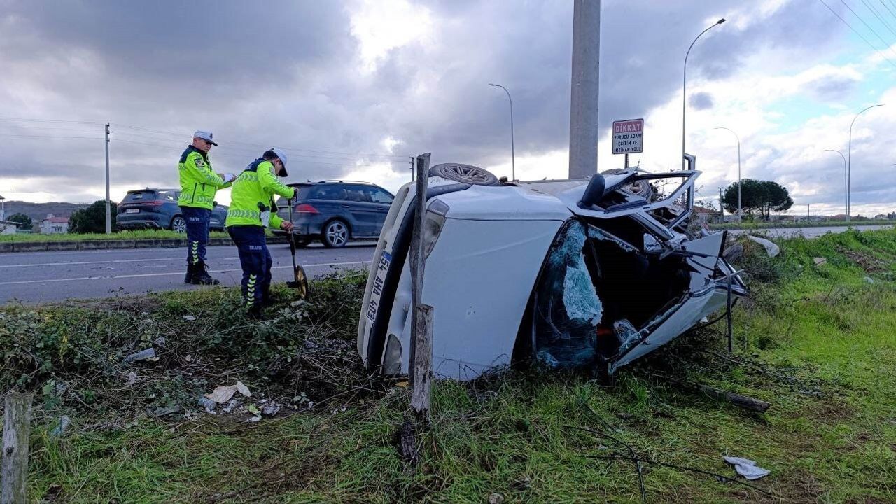 Karasu'da cip ile otomobil çarpıştı: Ağır yaralanan sürücü hayatını kaybetti
