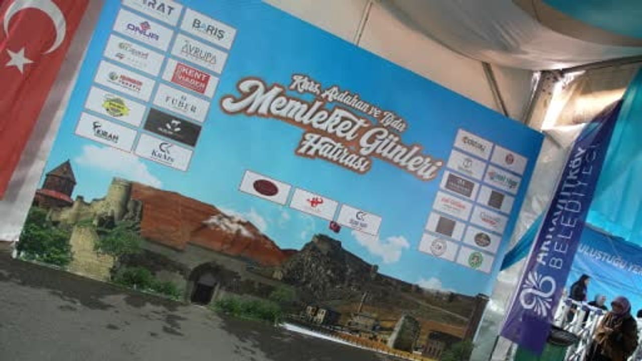 Kars-Ardahan-Iğdır Memleket Günleri Arnavutköy Şehir Parkı'nda başladı