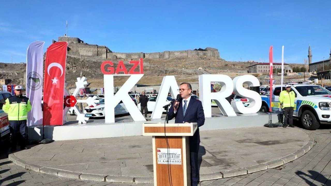 Kars Emniyet ve Jandarmaya 60 yeni araç takviyesi