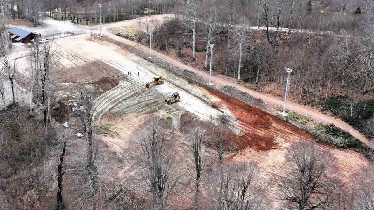 Kartepe Kuzuyayla Kızak Pisti'ne 100 Metrelik Kapalı Yürüyen Bant