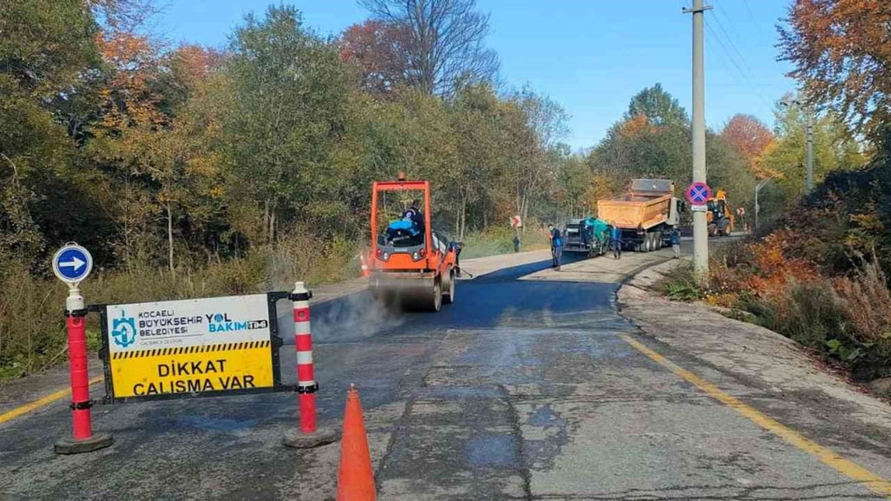Kartepe yolunda sezon öncesi bakım tamamlandı: 14 kilometrelik hat yenilendi