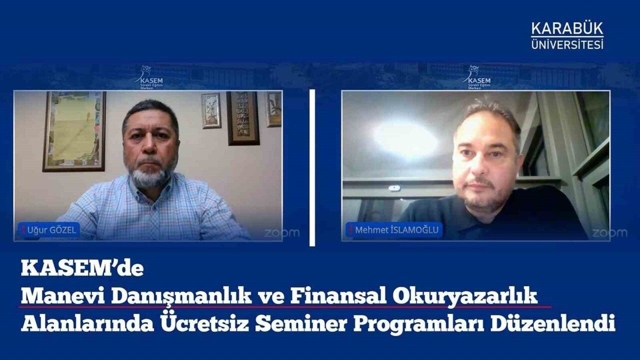 KASEM’den ücretsiz finansal okuryazarlık ve manevi danışmanlık seminerleri e-Devlet sertifikalı