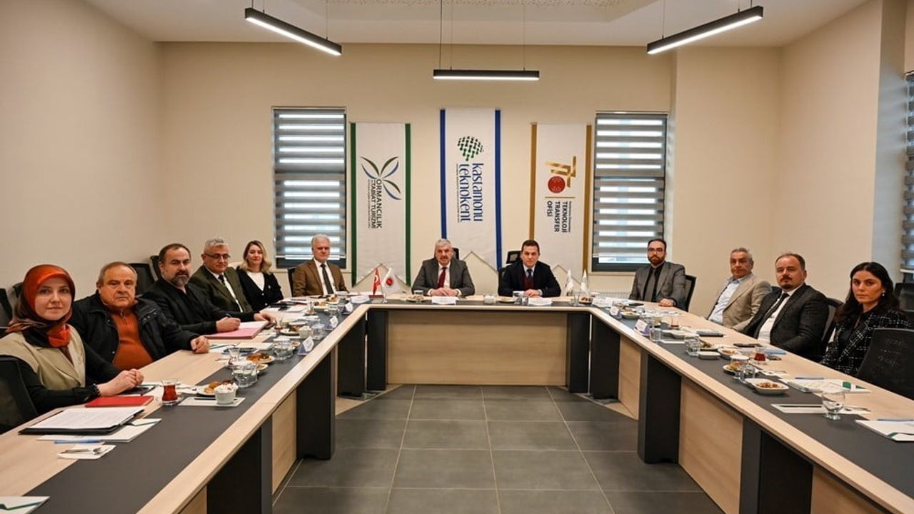 Kastamonu Teknokent 2026 hedeflerini yönetim kurulunda değerlendirdi