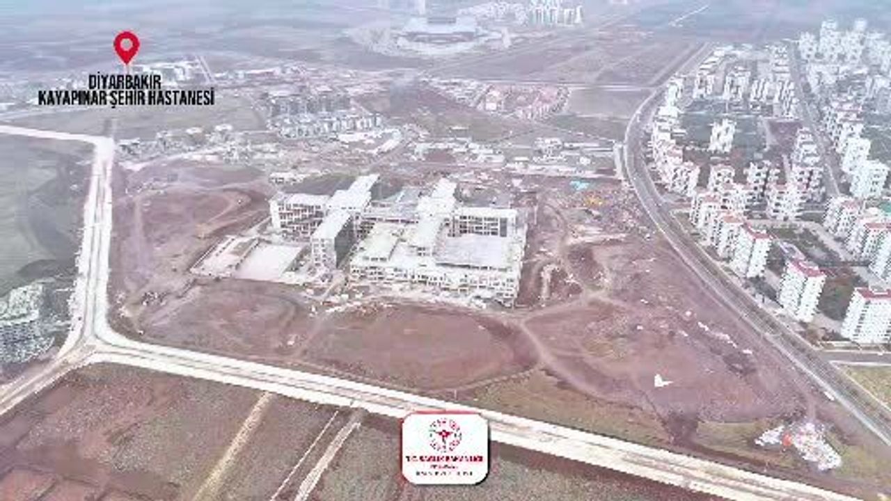 Kayapınar Şehir Hastanesinde örnek hasta odası tamamlandı — gerçekleşme yüzde 72