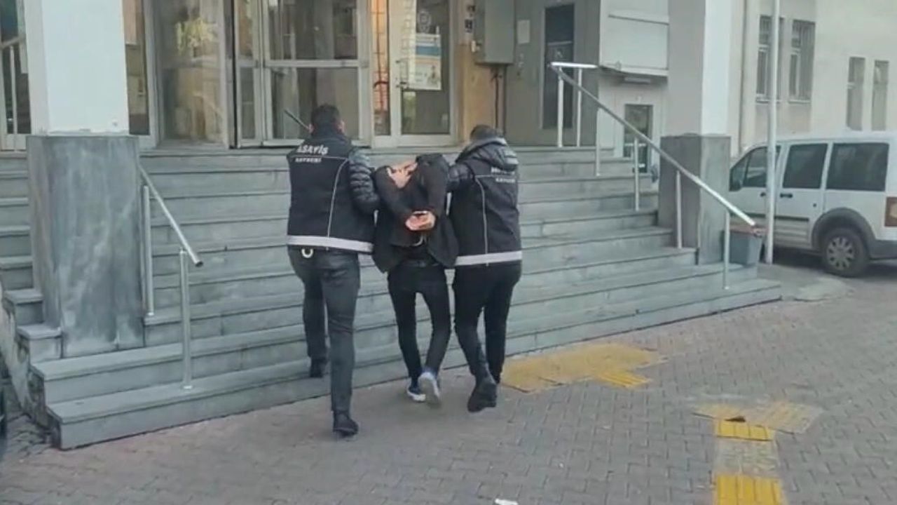 Kayseri'de 15 ilde 20 aranma kaydı bulunan şüpheli M.S. yakalandı