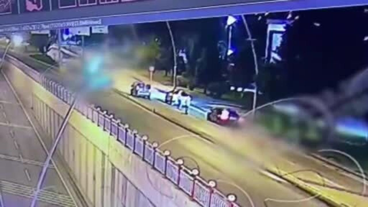 Kayseri'de 'dur' ihtarına uymayan sürücü polis memuruna çarpıp kaçtı; şüpheli tutuklandı