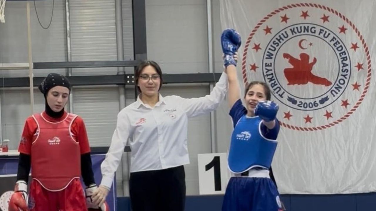 Kayseri Spor A.Ş., Yalova’daki Gençler Wushu Şampiyonası'ndan iki madalyayla döndü