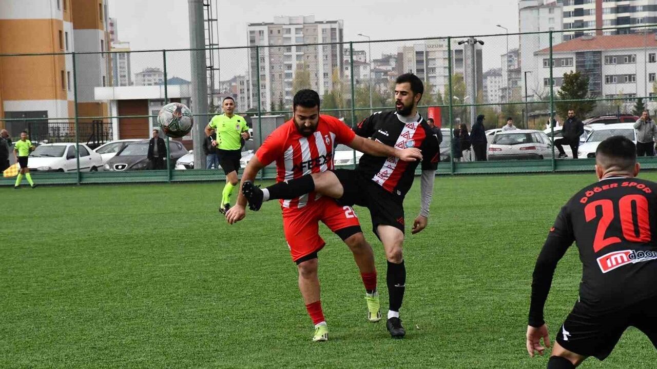 Kayseri Süper Amatör Küme: 11. haftada yeni lider Kayseri Şekerspor