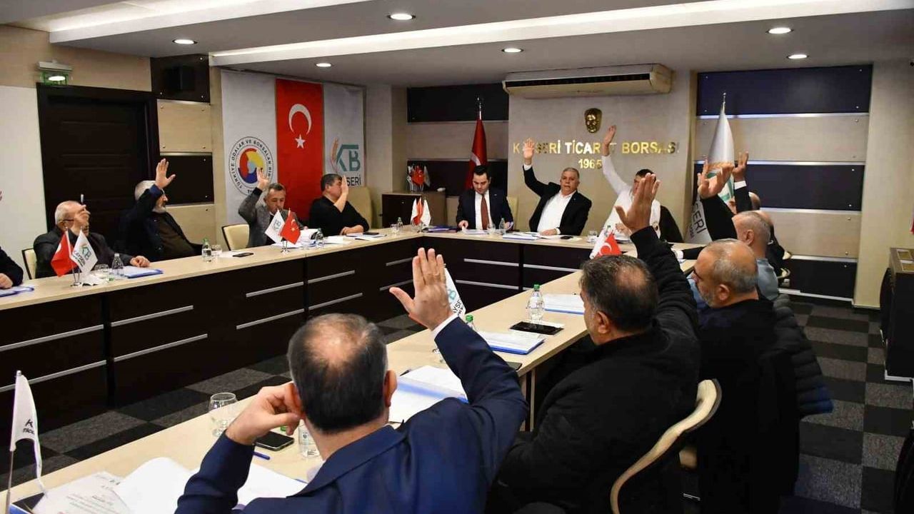 Kayseri Ticaret Borsası 2025 Yılının Son Meclisini Gerçekleştirdi: 2026 Bütçesi Onaylandı, Yatırım Planları Paylaşıldı