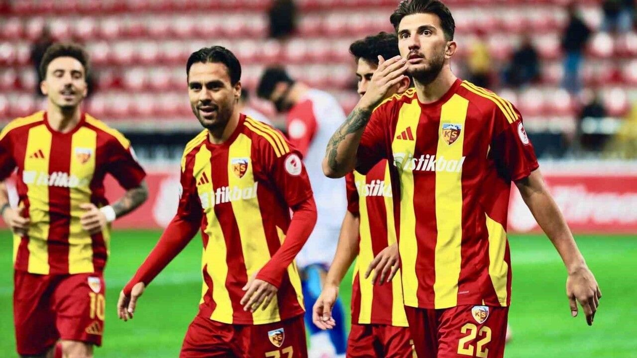 Kayserispor 14. haftayı 16. sırada tamamladı
