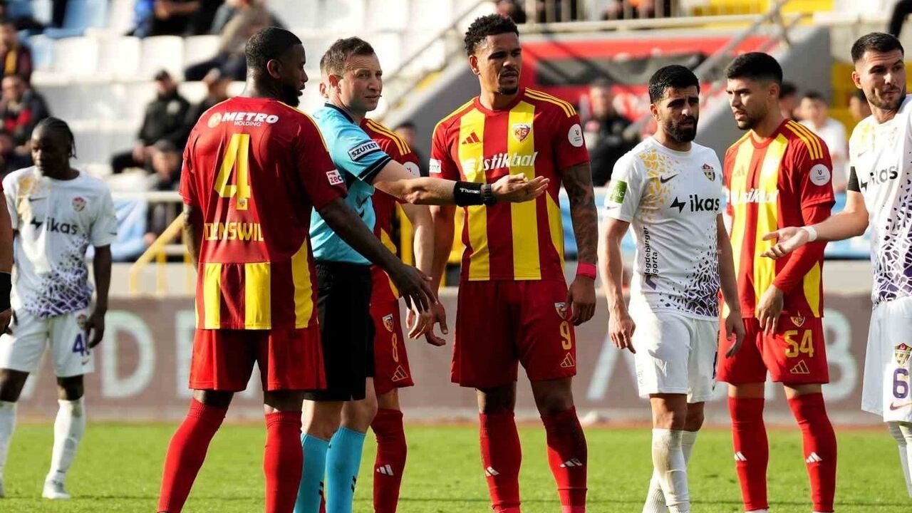 Kayserispor 15 maçta 7 beraberlik yaşadı