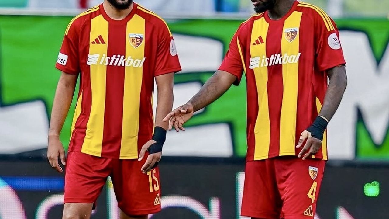 Kayserispor, Süper Lig'de 15 haftada en fazla gol yiyen takım oldu