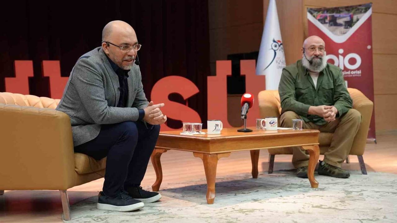 KBÜ'de 'Yeni Medya' Söyleşisi: Ömer Özkök ve Hikmet Genç Dijital Haberciliği Değerlendirdi
