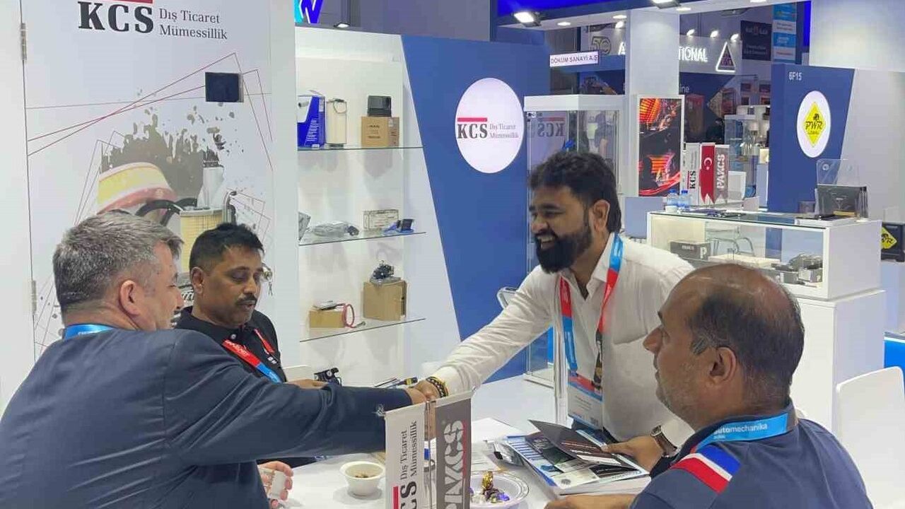 KCS Dış Ticaret Automechanika Dubai 2025'te PAKCS markasıyla yer aldı