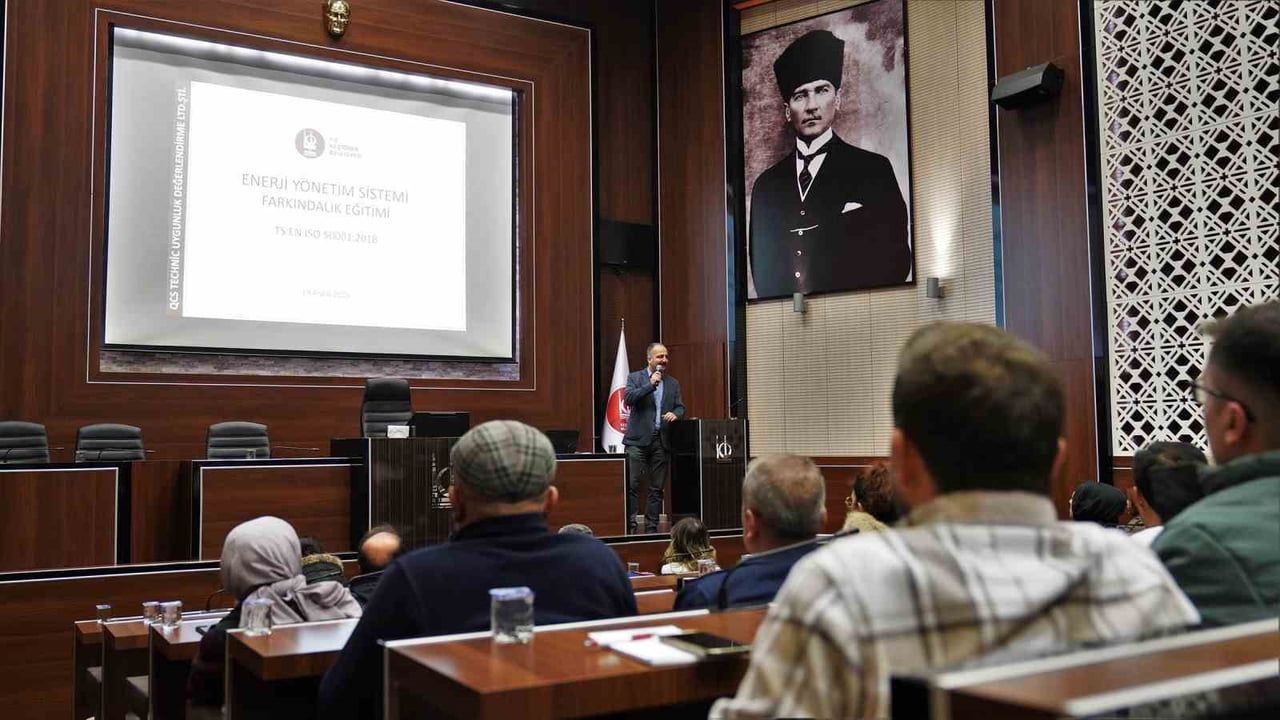 Keçiören Belediyesi teknik personeline 'ISO 50001 Enerji Yönetim Sistemi' bilgilendirme eğitimi verildi