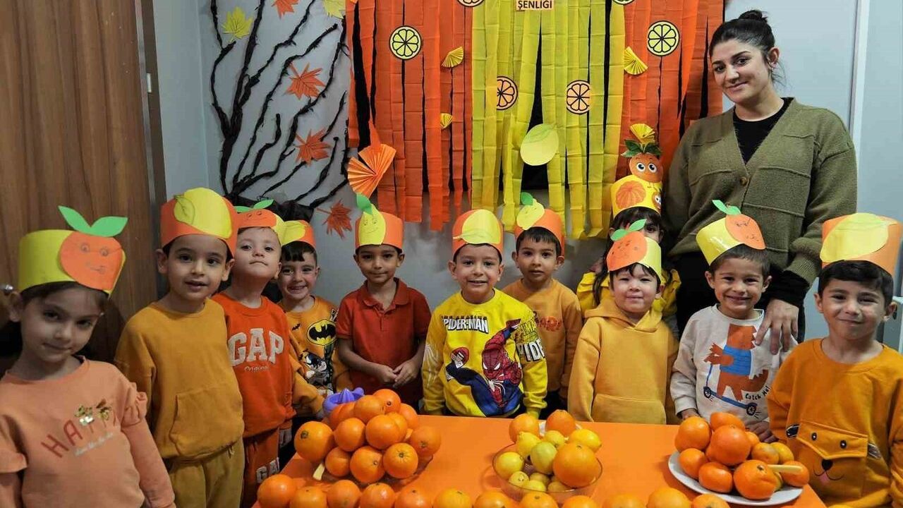 Keçiören'de Çocuk Eğitim Merkezi'nde Okul Öncesi Öğrencilere C Vitamini Şenliği