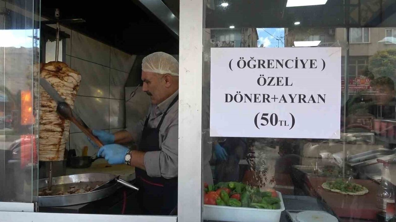 Kilis’te döner fiyatlarında indirim akımı: Esnaf 30-35 liraya düşürdü