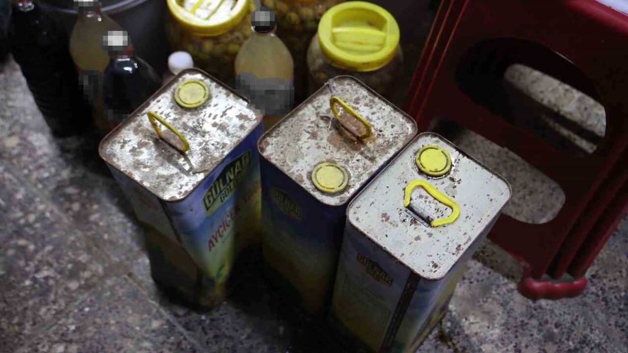 Kilis'te merdiven altı gıda üretiminde hijyen ihlalleri ve ölü fareler tespit edildi