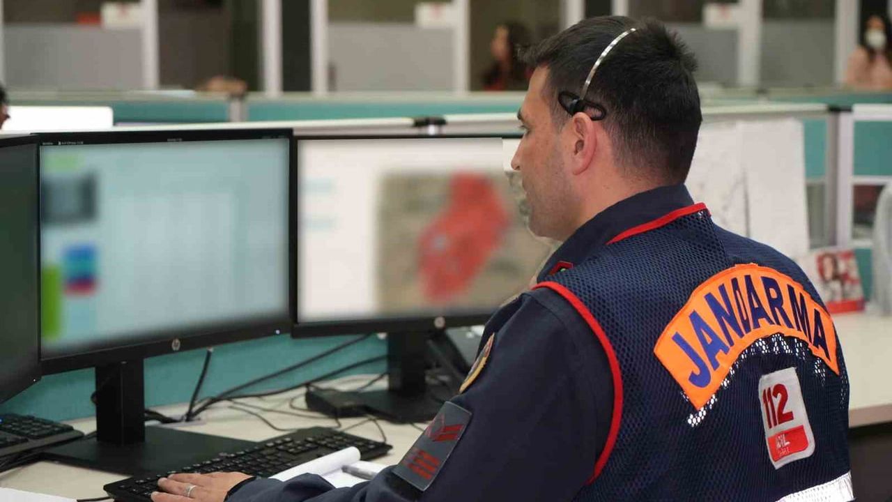 Kırıkkale'de 2025'te 112 hattına gelen 320 bin çağrının yüzde 63'ü asılsız çıktı