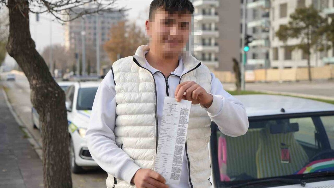 Kırıkkale'de dronla denetimde ehliyetsiz sürücü yakalandı: 18.677 TL ceza