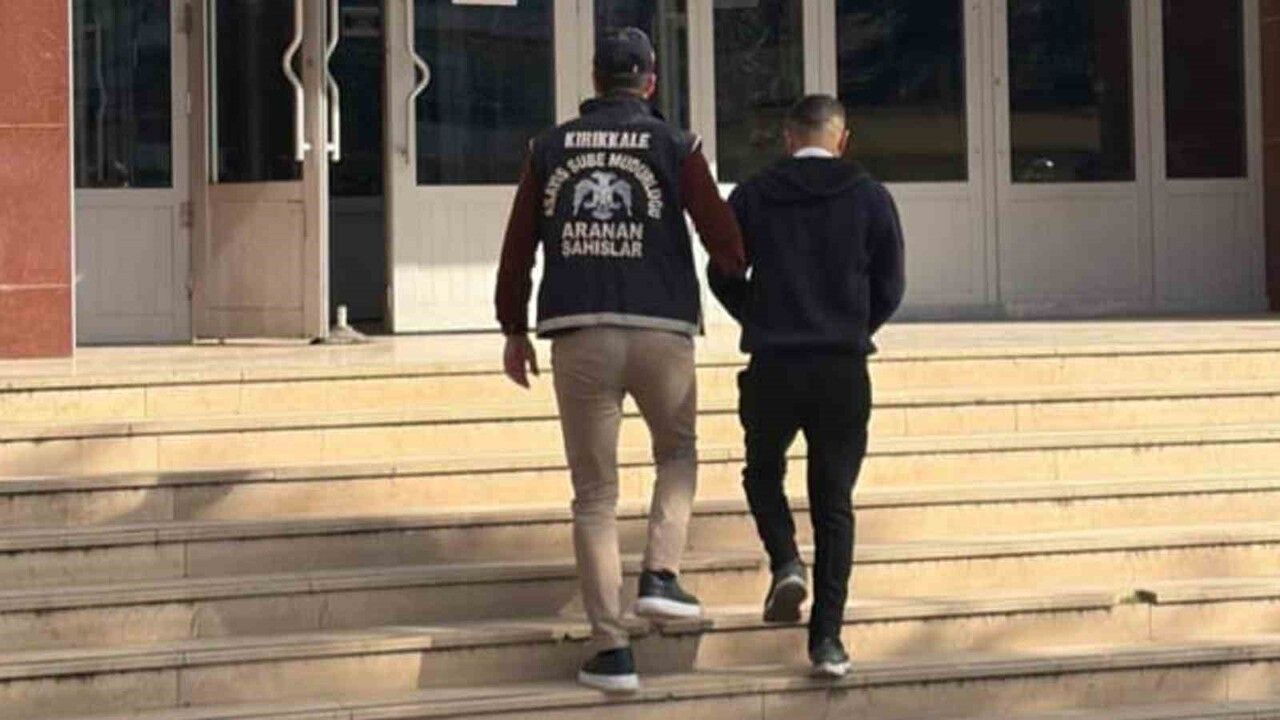 Kırıkkale'de hakkında 11 yıl 3 ay hapis cezası bulunan firari hükümlü yakalandı