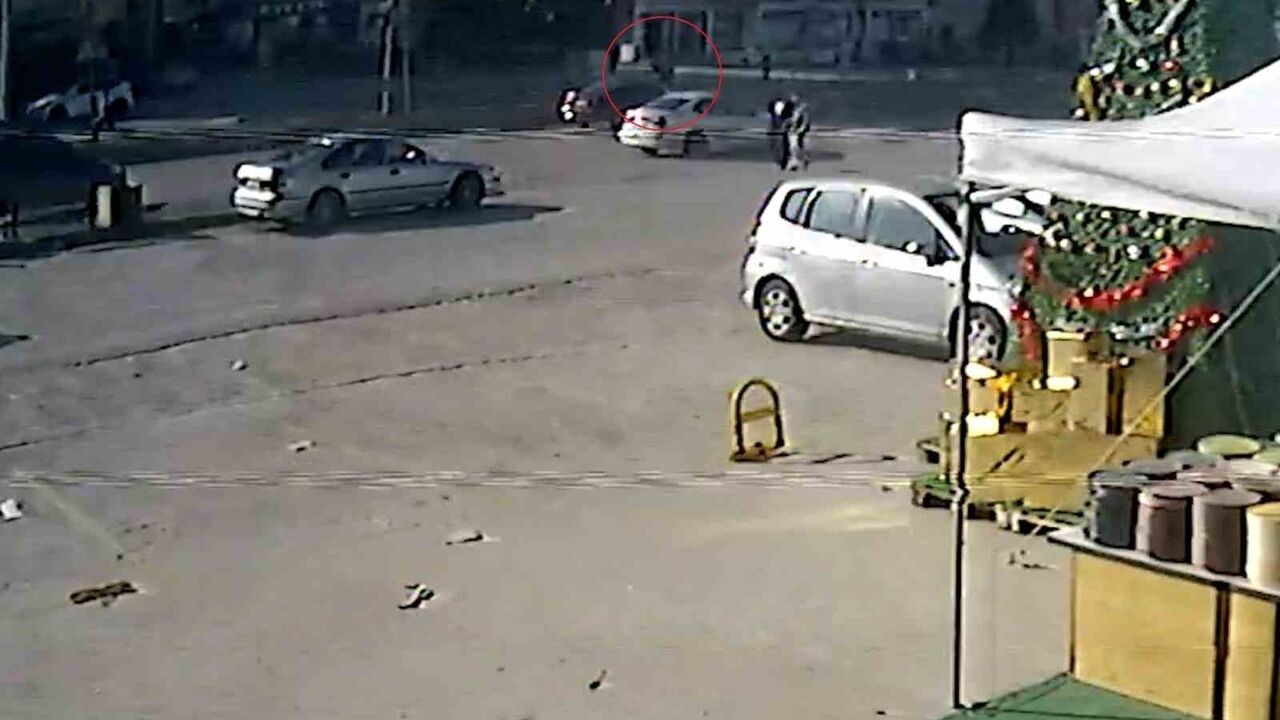 Kırıkkale'de otomobilin çarptığı 84 yaşındaki kadın ağır yaralandı