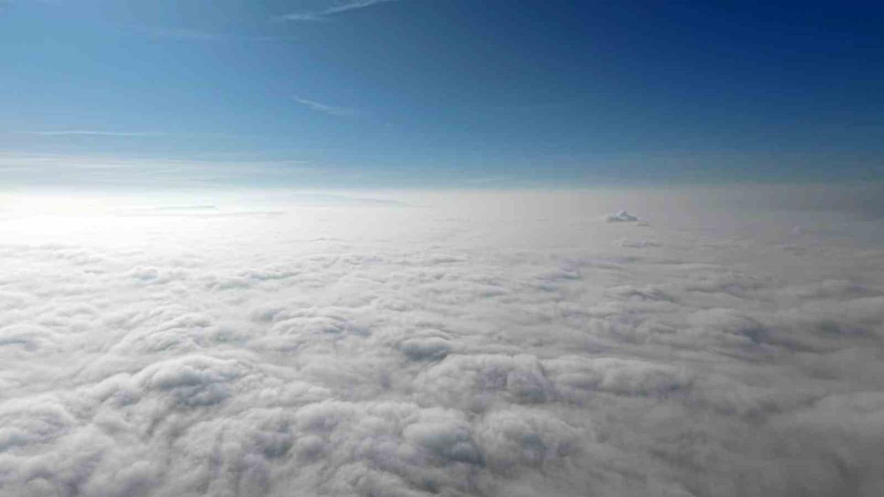 Kırıkkale'de Sis Yoğunlaştı: Kent Silueti Dronla Görüntülendi