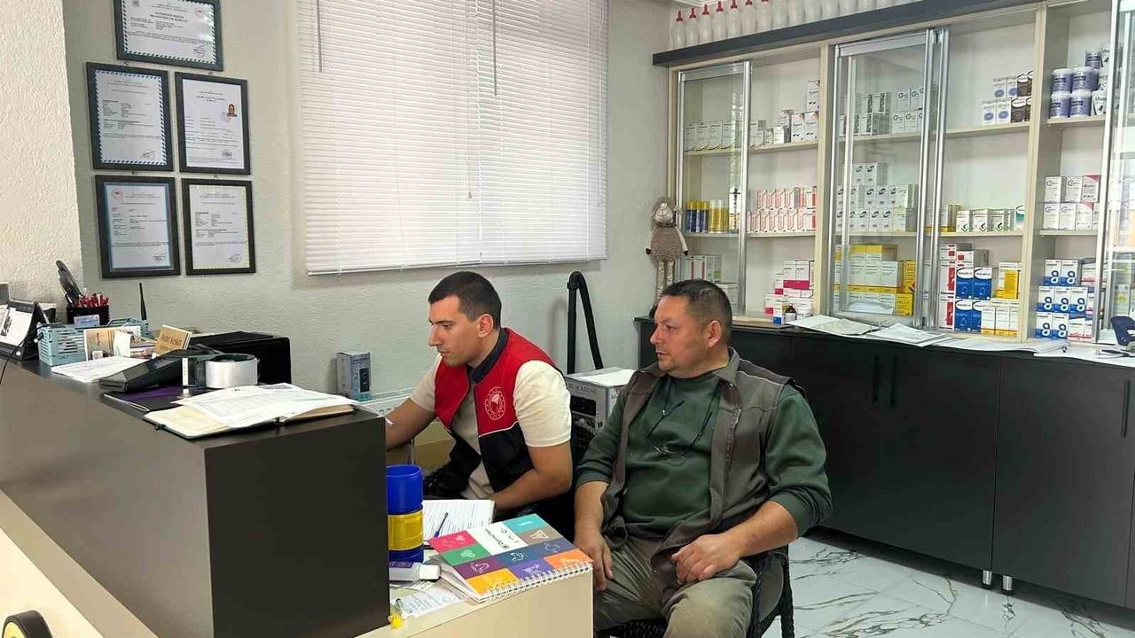 Kırklareli'de veteriner muayenehaneleri ve hayvan hastanelerine kapsamlı denetim
