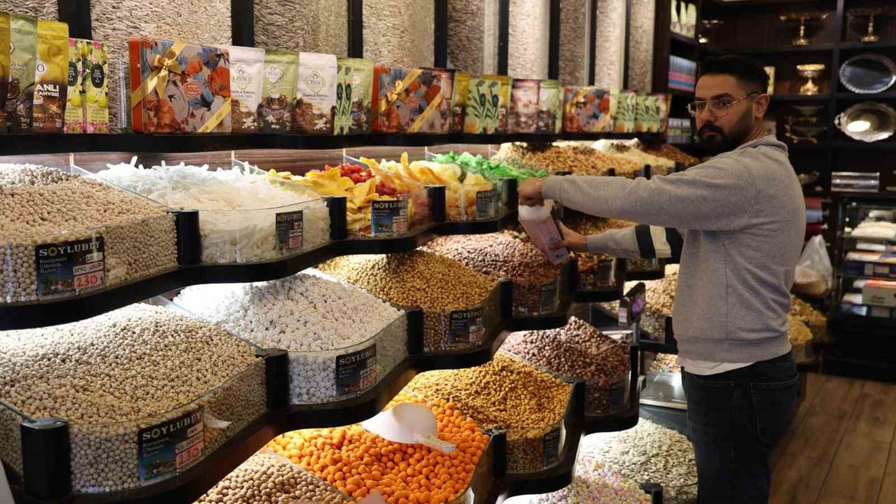 Kırşehir Kuruyemişçileri Yılbaşında Fiyat Artışı Yapmadı